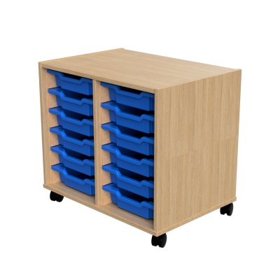 PSU6 12 Tray School Storage