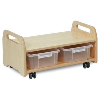 Low Easel Stand/Storage Trolley 2 Station