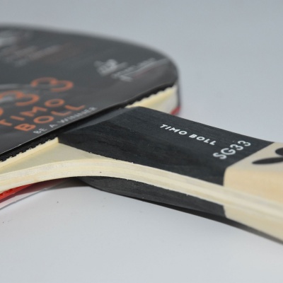 Butterfly Timo Boll Sapphire - Raqueta de Ping Pong | Certificación ITTF Addoy para competición con Esponja de 1,7 mm | para Jugadores Aficionados ambiciosos