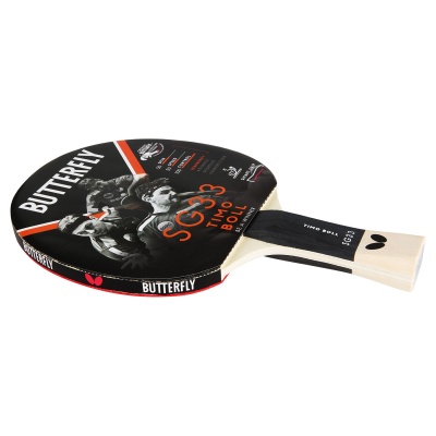 Mazza Da Ping Pong Butterfly Timo Boll SG55 - Gomma Pan Asia 1.5mm ITTF - Foto 9