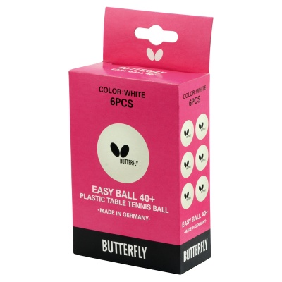 Butterfly Easy Ball 40+ (Box of 6)