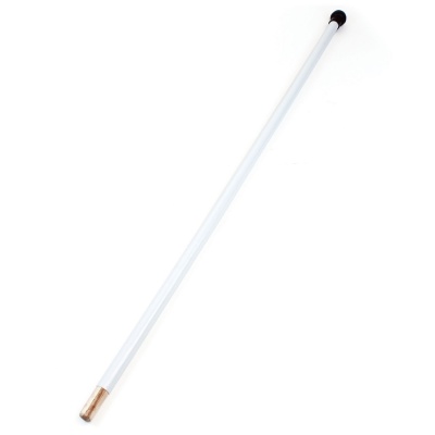 Rounders Poles & Bases Pole, PVC Coated Wood + Safety Pommel
