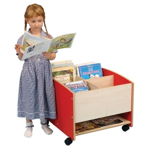 Low Level Four Compartment Kinderbox + Shelf