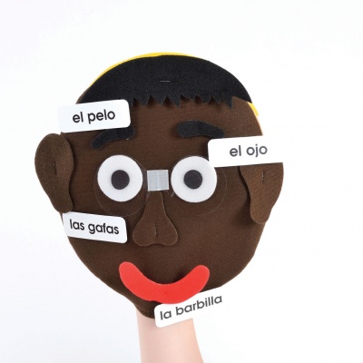 Make a Face Puppets - Spanish