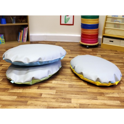 Early Years Large Floor Cushions (Pack of 3)