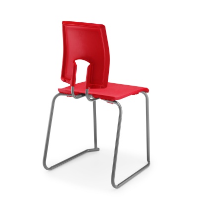 SE Classic School Classroom Skid-Base Chair