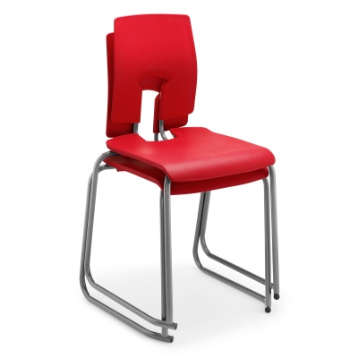 SE Classic School Classroom Skid-Base Chair