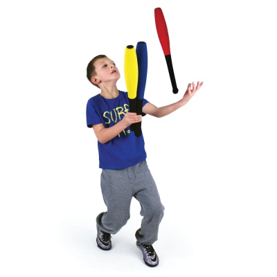 Foam Juggling Clubs - Set of 3