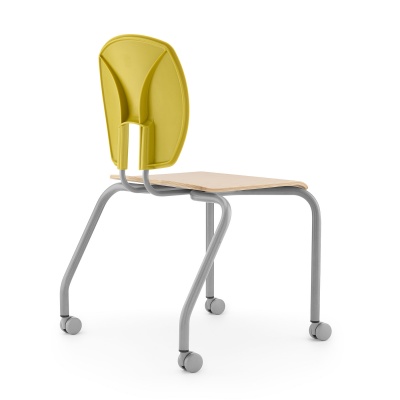SE Curve ''Motion'' School Chair + Wooden Seat