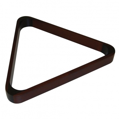 15-Ball Wooden Snooker Triangle