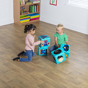 Nursery Play Professions Cubes - Pack of 4