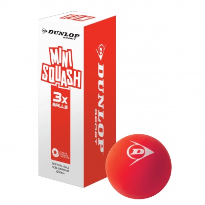 Mini Squash Balls - Age 5-7 - Set of 3