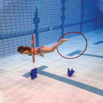 Weighted Underwater Swimming Hoops - Set of 4