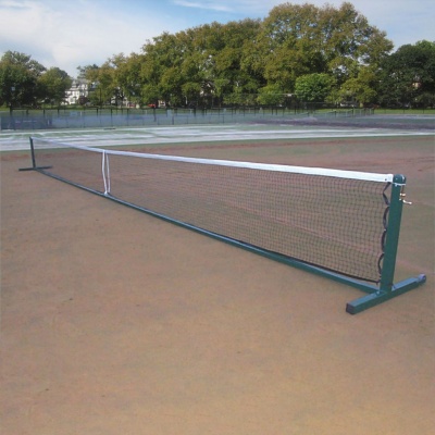 Freestanding Tennis Posts With Wheels - Pair