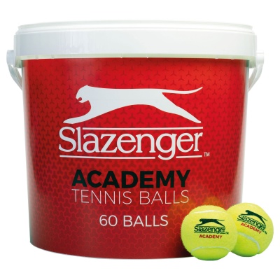 Slazenger Academy Tennis Balls - Bucket of 60