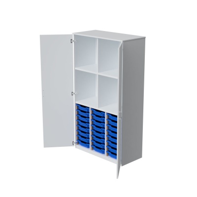 ''Tall'' 24 Shallow Tray Store + 4 Compartments