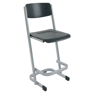 Alpha® StacTek Plastic Seat Stool