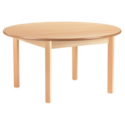 Bergen Round Wooden Classroom Table