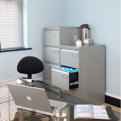 Bisley Steel Public Sector Contract Filing Cabinet