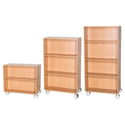 Britannia High Double-Sided Mobile Bookcase