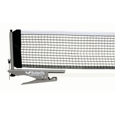 Butterfly Competition Table Tennis Clip Net & Post Set