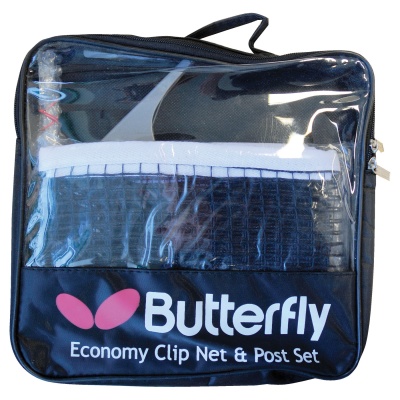 Butterfly Economy Table Tennis Clip Net & Post Set