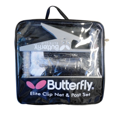 Butterfly Elite Table Tennis Clip Net & Post Set