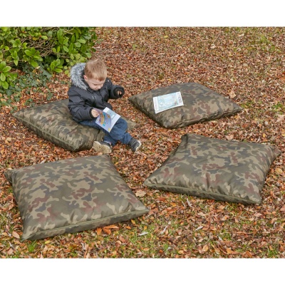 Children's Camo Cushions Large