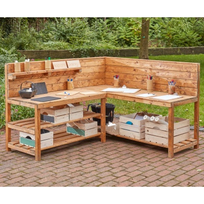 Children's Compact Corner Work Station