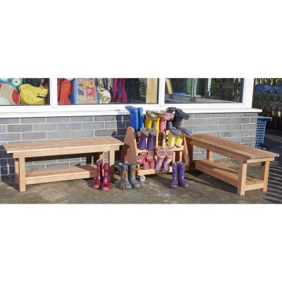 Children's Outdoor Benches (Pack of 2)
