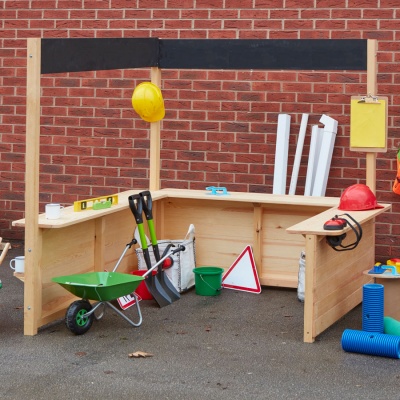Children's Outdoor Open-Ended Role Play Area