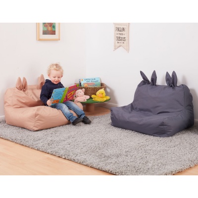 Children's Reading Rabbit Sofas (Pack of 2)