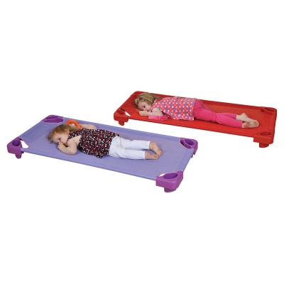 Childrens Stackable Cots Set (Pack of 6)