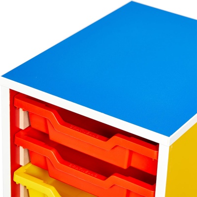 Colore! 6 Tray Mobile Storage Unit