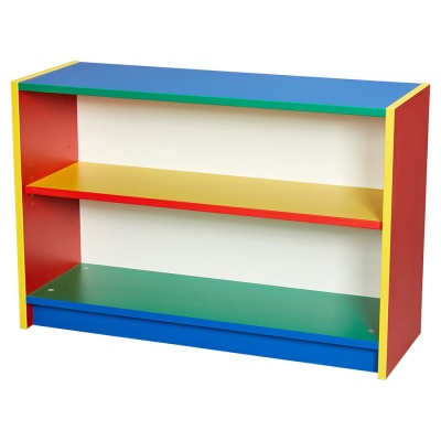 Colore! Bookcase + 1 Adjustable Shelf
