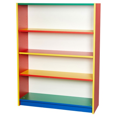 Colore! Bookcase + 3 Adjustable Shelves