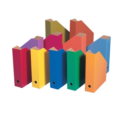 Colour Filing Boxes - Curriculum Colours (Pack of 11)