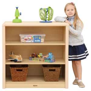 Elegant 3 Shelf Classroom Cabinet