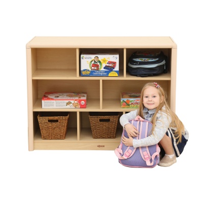 Elegant 8 Compartment Classroom Cabinet