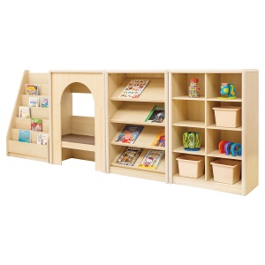 Elegant Adjustable Shelf Classroom Book Store