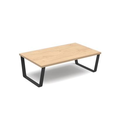 Encore Modular Coffee Table with Black Sled Frame