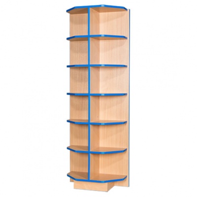 Folio End Cap Library Bookcase + Flat Top | theClassroom.co