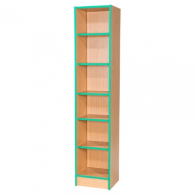 Folio Slimline Library Bookcase + Flat Top