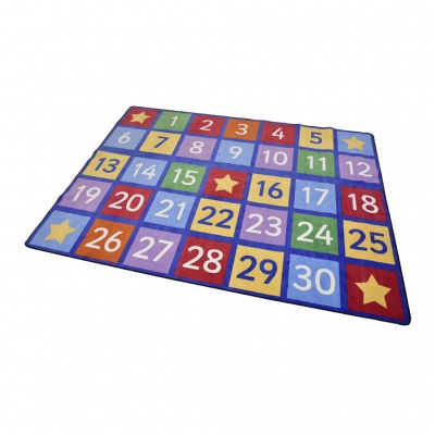 Large Numbers Learning Rug