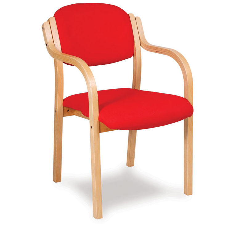Advanced Heavy-Duty Bentwood Visitor Armchair