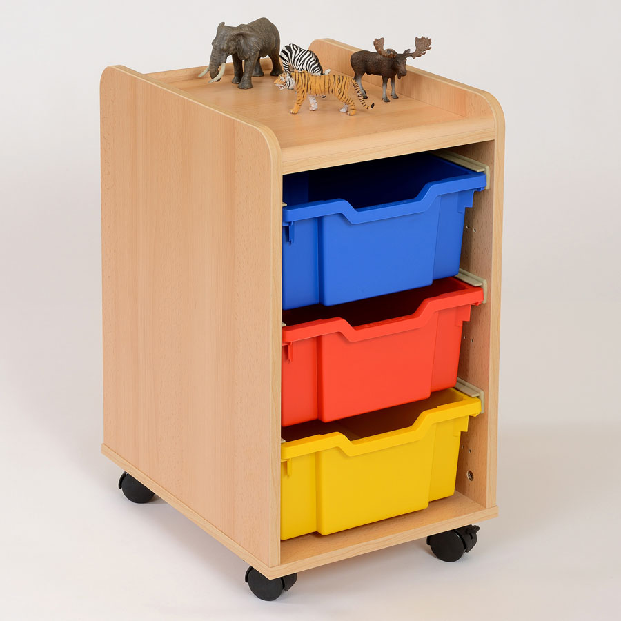 3 Deep Tray Storage Unit