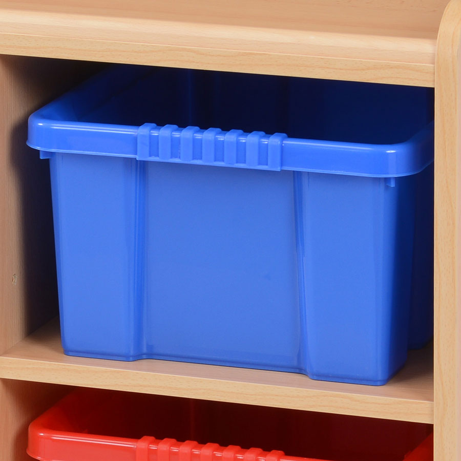Flexi 8 Shallow / 6 Deep Coloured Tray Classroom Storage | theClassroom.co