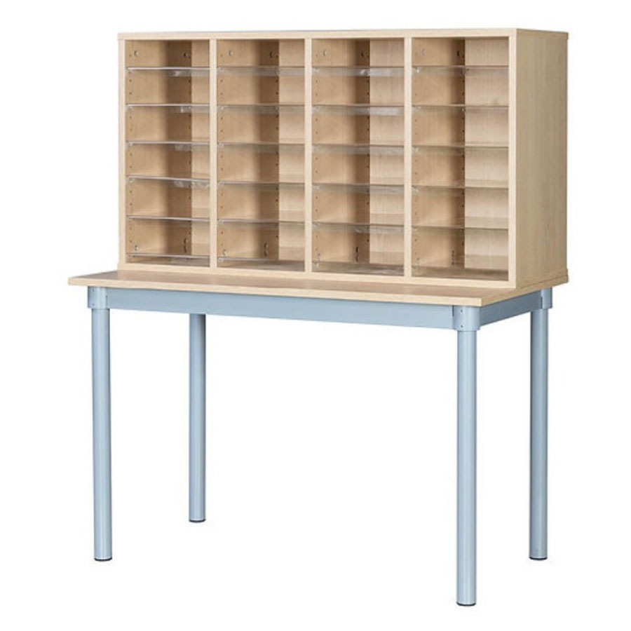 24 Compartment Pigeonhole Store + Table