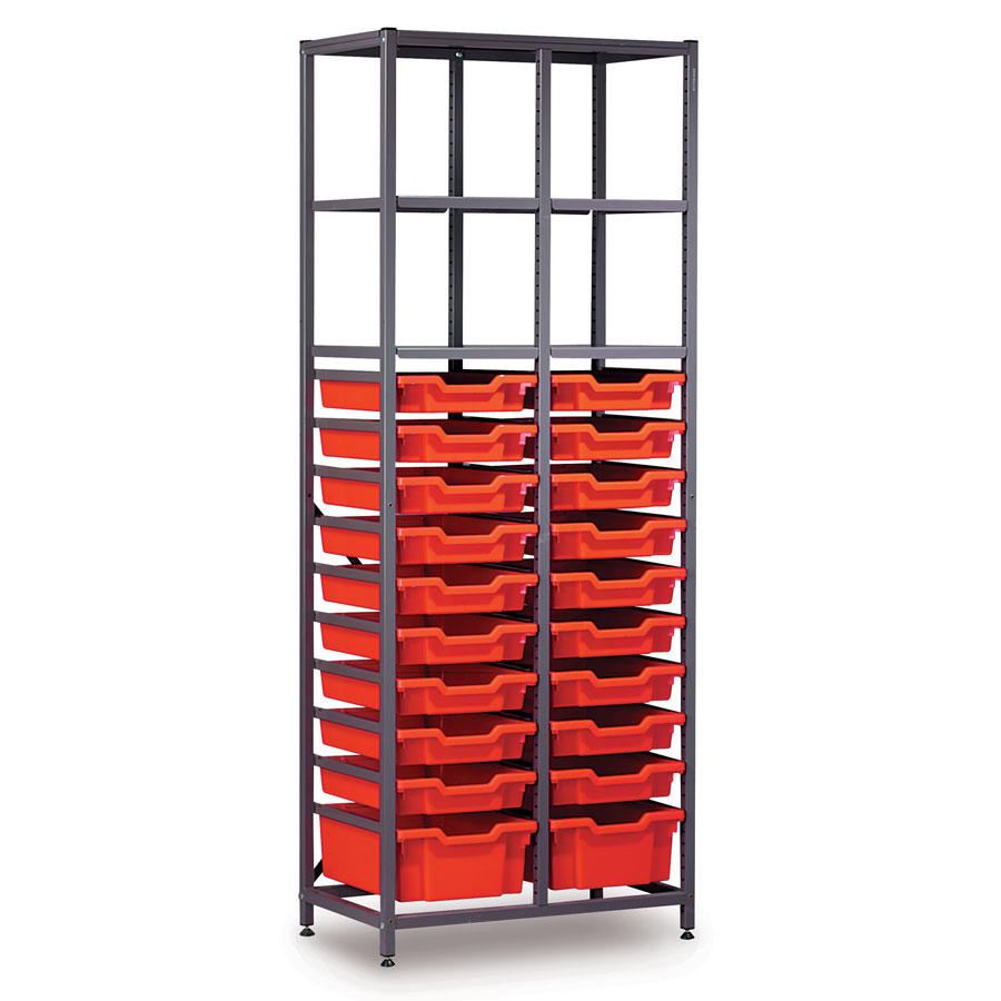 Tall 2 Bay Science Storage - Multi-Tray