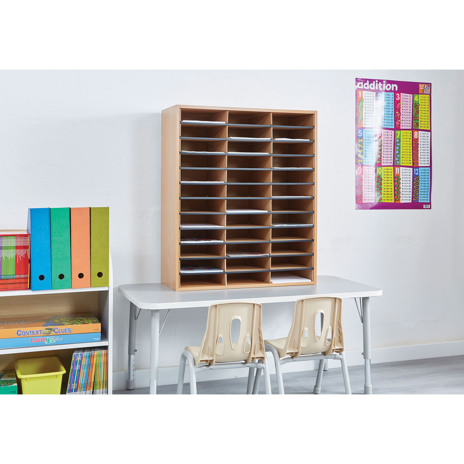 36 Section Literature Organiser | theClassroom.co